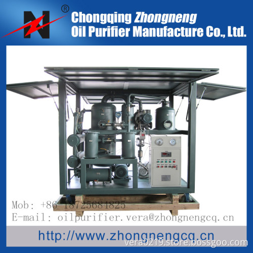 High Effective Vacuum Insulating Oil Treatment Equipment/Transformer Oil Regeneration